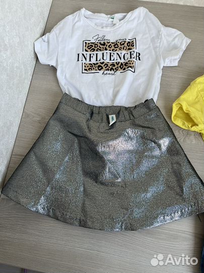 Вещи пакетом на девочку 98