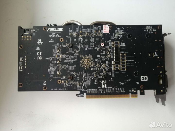 Видеокарта Asus Rx 580 8gb