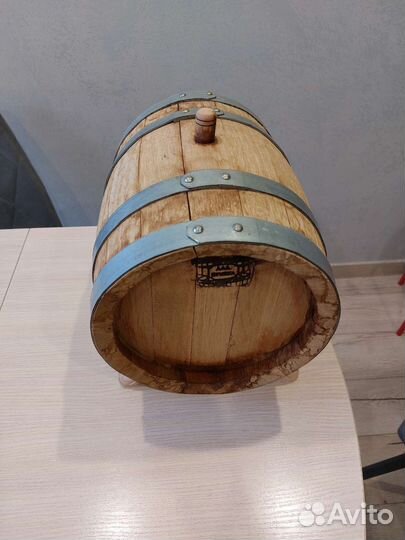 Дубовая бочка полная 10л