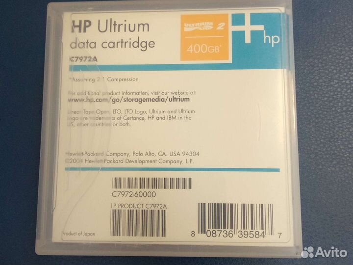 Ленточный картридж HP C7972A