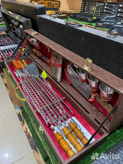 Шашлычный набор в кейсе