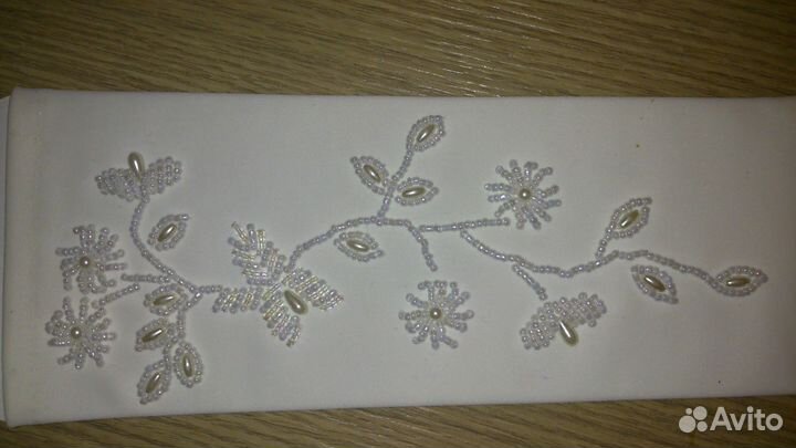 Свадебные перчатки новые