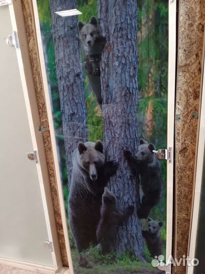 Дверь для бани и сауны 8мм