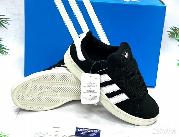 Кроссовки Adidas Campus 00s Black Люкс