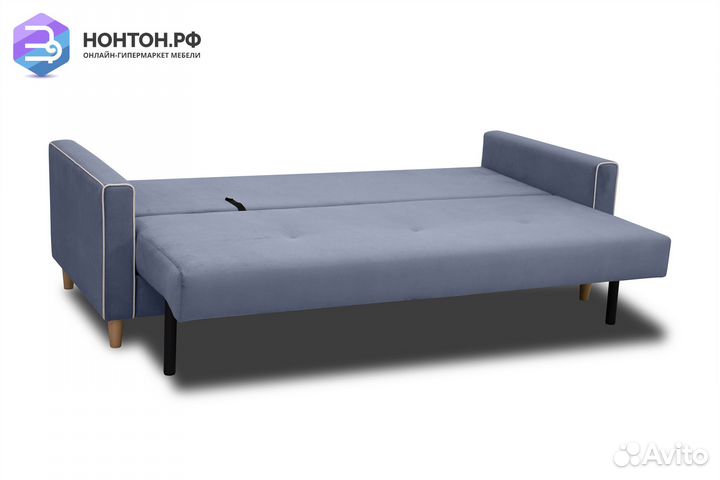 Диван тик-так Айрин светло-синий