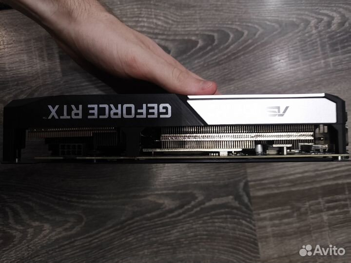 Видеокарта asus dual-RTX3060TI-08G-V2