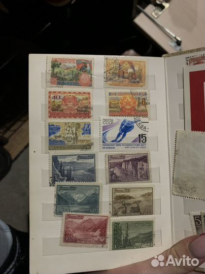 Альбом с марками СССР