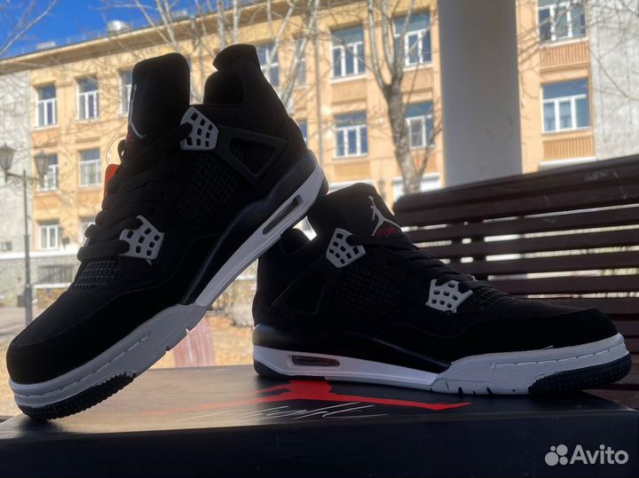 Кроссовки Nike Air Jordan 4 Retro black