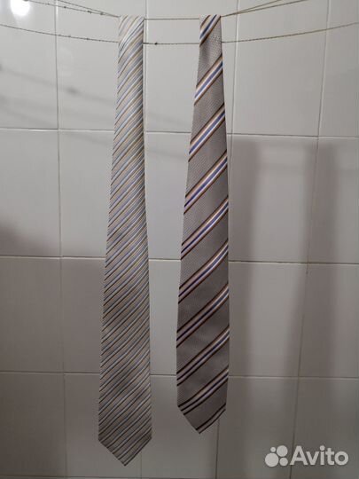 Галстуки, 100шелк, разные цвета, очень хор. сост