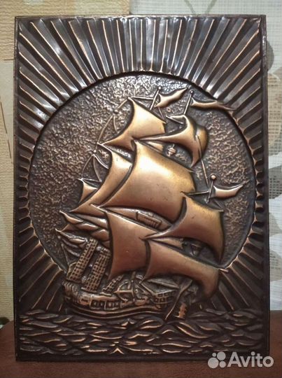 Панно-чеканка 