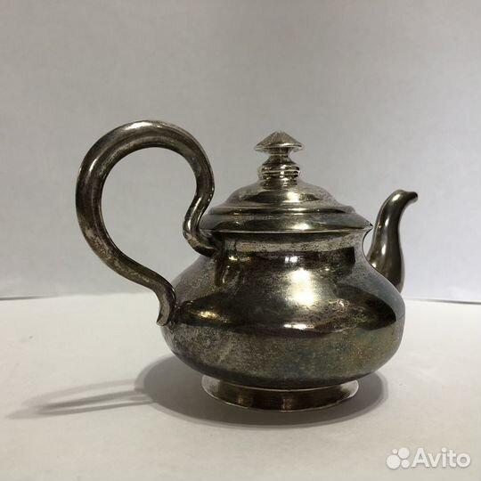 Заварочный чайник. Серебро 84