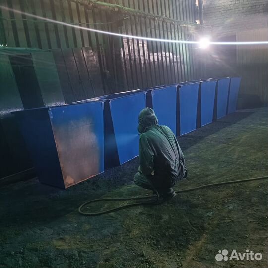 Бак для мусора 850x760x1000