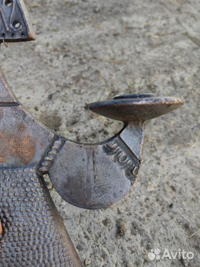 Подсвечник Девушка в кокошнике СССР