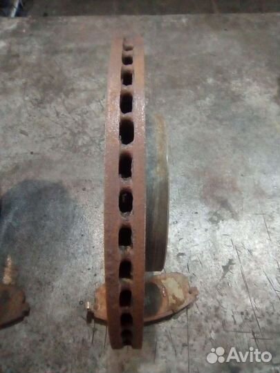 Диски тормозные передние на nissan juke