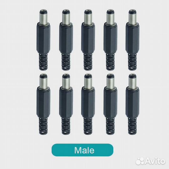 Разъем питания 2,5/2,1*5, 5 мм