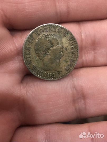 2 1/2 silber groschen 1842