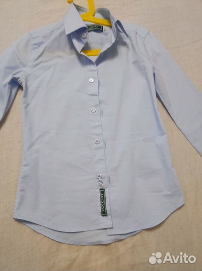 Рубашка школьная для мальчика 122 128
