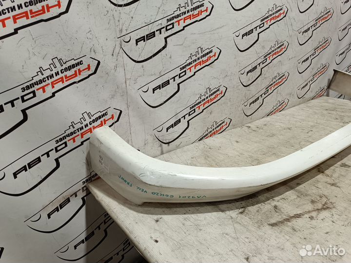 Губа toyota vellfire ANH20W ANH25W ATH20W GGH20W GGH25W передняя tuning прямоугольная туманка 1 моде