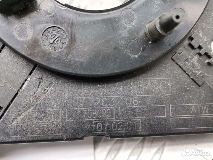 Шлейф руля для Audi A4 B5 1J0959654BK