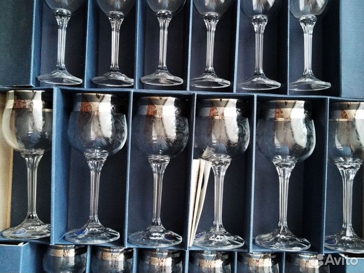 Подарочный набор фужеров и рюмок