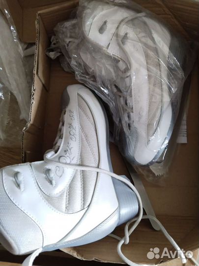 Коньки фигурные раздвижные 36 размер