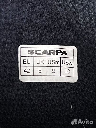 Ботинки мужские scarpa matterhorn для альпинизма