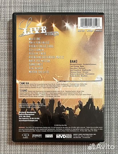 Michael Franti & Spearhead-Live Sydney CD+DVD USA