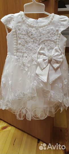 Платье для девочки 86