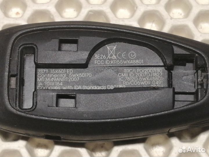 Ford SMART / Keyless GO Key 7S7T 15K601 ED