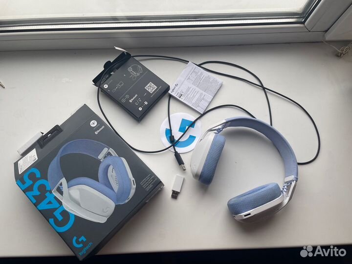 Беспроводные наушники logitech g435