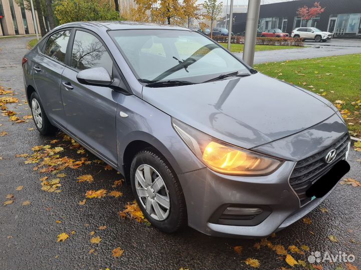 Hyundai Solaris 1.4 AT, 2018, 157 000 км