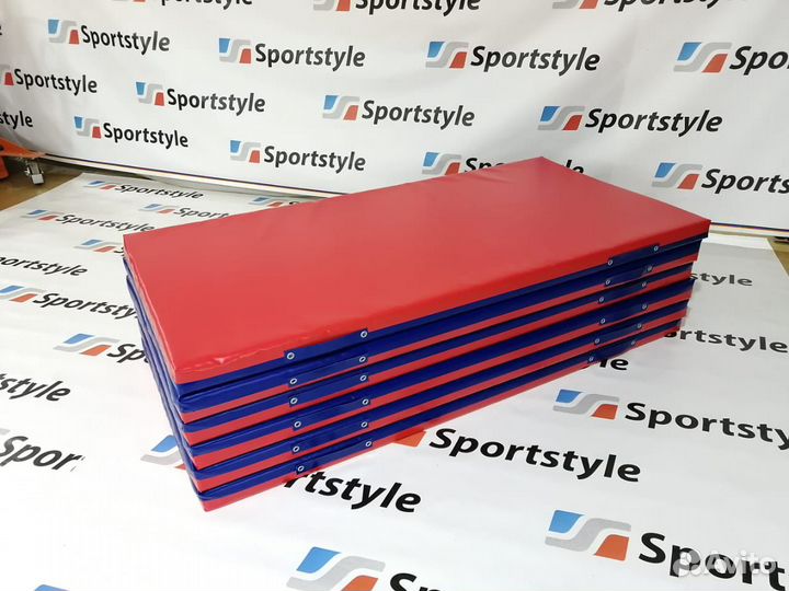 Мат гимнастический двухцветный Sportstyle