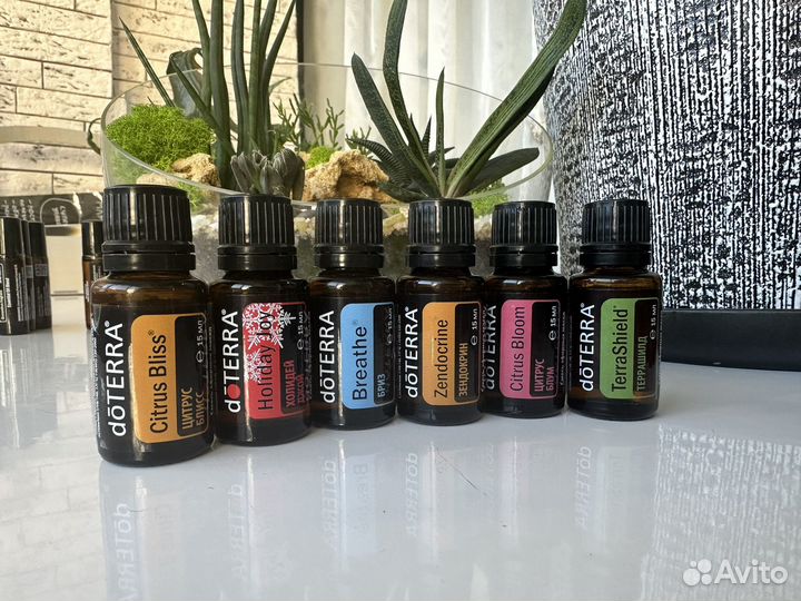 Эфирные масла и смеси Дотерра