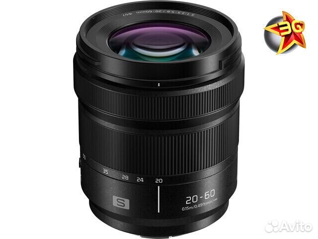 Объектив Panasonic Lumix S 20-60 f/3.5-5.6 S-R2060
