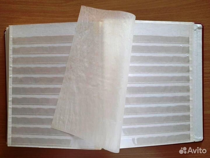 Альбом кляссер для марок abria 50 листов 30х32 см