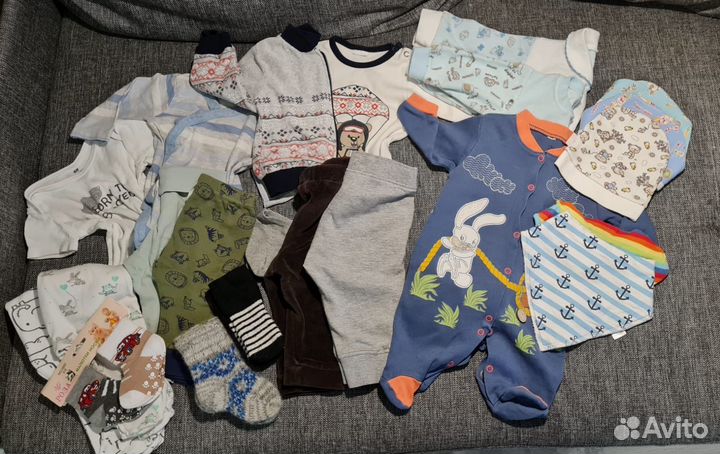 Пакет вещей на мальчика 62