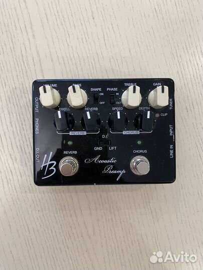 Профес. предусилитель Harley Benton Preamp