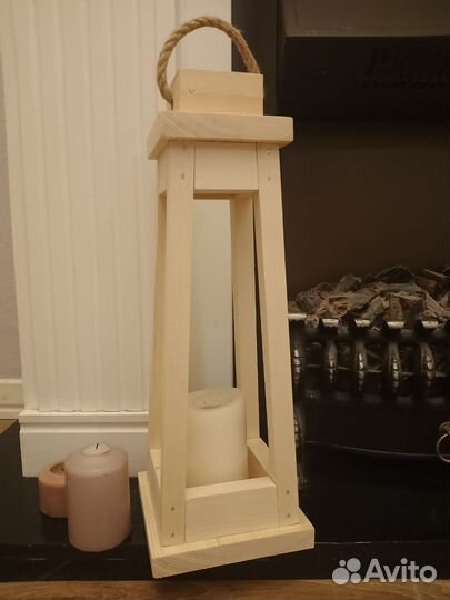 Фонарь декоративный(дерево сосна)