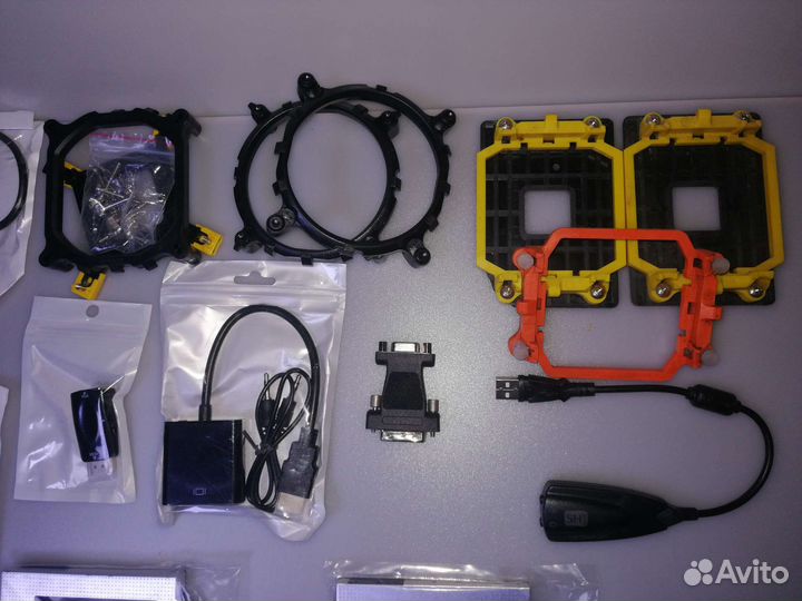 Переходники 1155-2011. AM2/3. Усб на сата и др