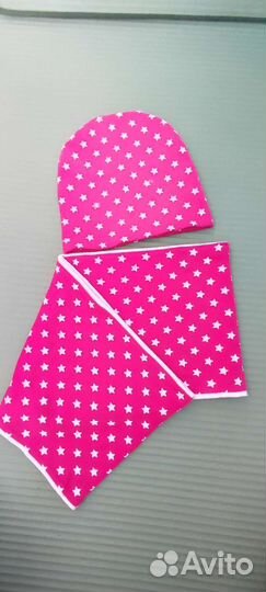 Шапка и снуд для девочки