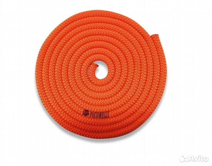 Скакалка pastorelli New Orleans 3м Оранжевый-флуор