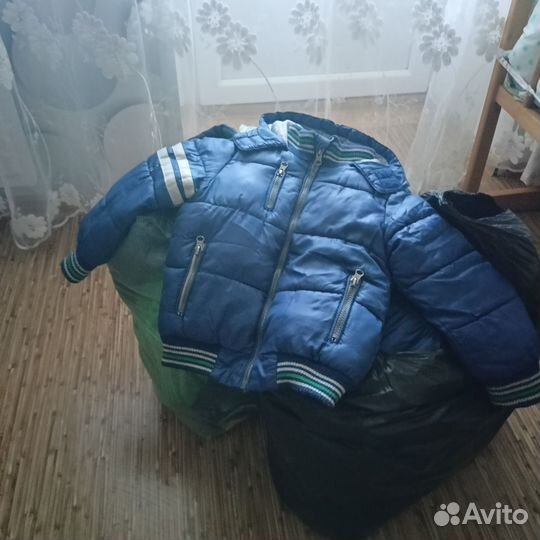 Детские вещи пакетом на мальчика 86 92