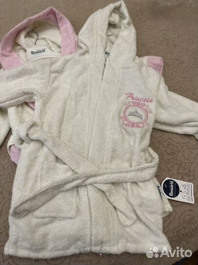 Детский махровый халат