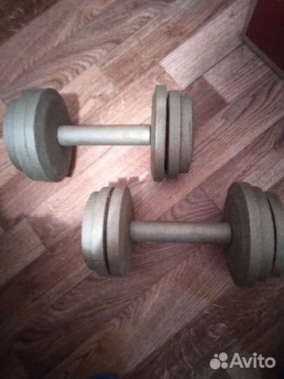 Гантели разборные