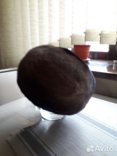 Берет женский норковый