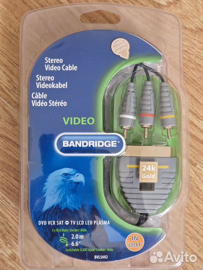 Кабель стерео видео