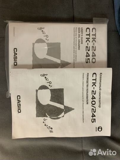 Синтезатор Casio CTK-240 со стойкой Proel SPL100