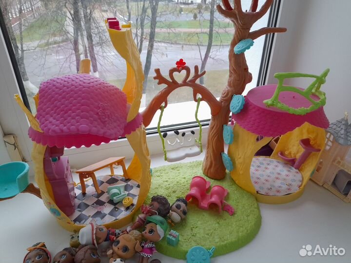 Куклы лол и дом энчантималс