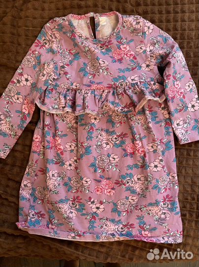 Детские вещи пакетом для девочки 110 116