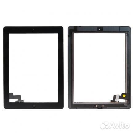 Тачскрин с кнопкой Home для Apple iPad 2, черный i